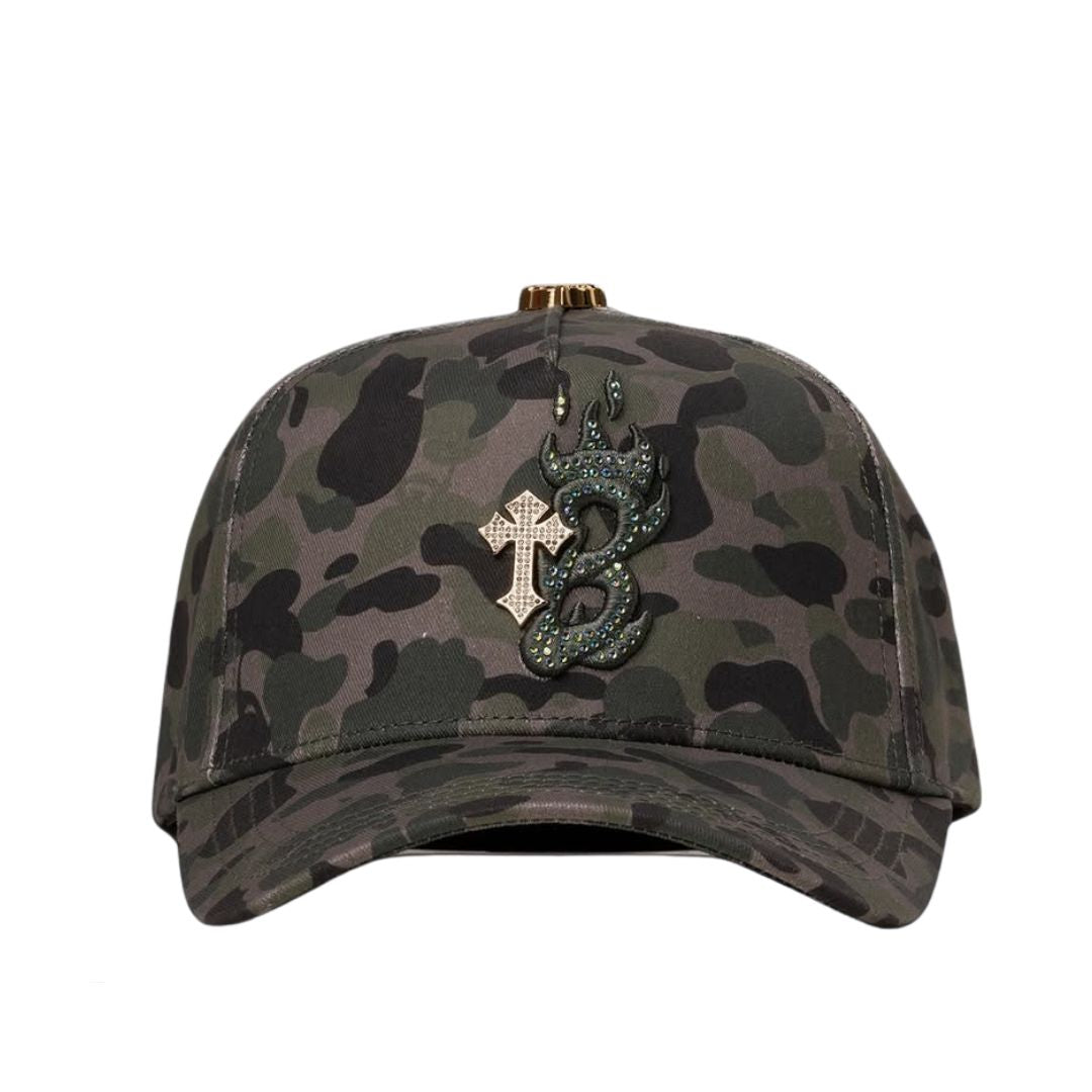 BARBAS HATS B CROSS CAMO F&F